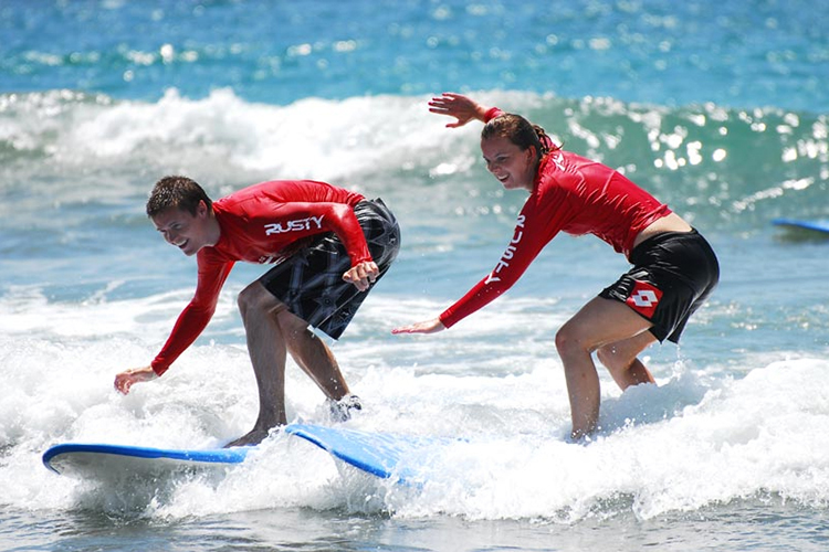 Surfing Kuta Beach